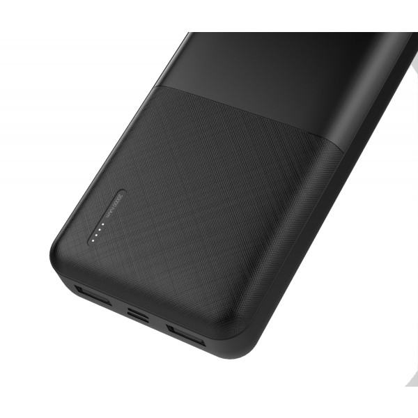 Фото - Батарея мобільна MakeFuture Power Bank 20000 mAh Black (MPB-203BK)