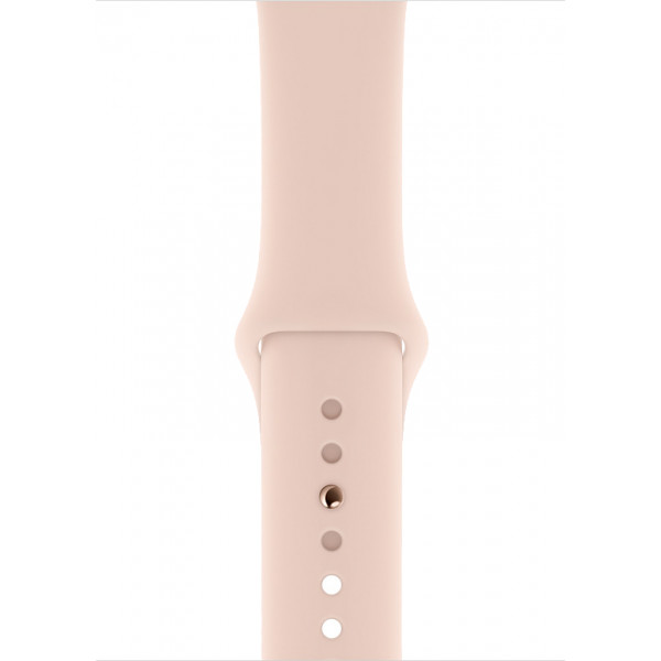Фото - Смарт-часы Apple Watch Series 4 GPS 44mm Gold Aluminium Case with Pink Sand Sport Band (MU6F2UA/A)