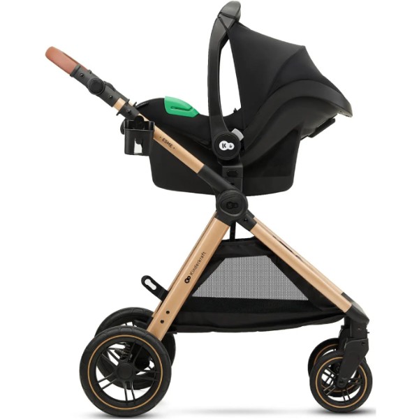 Фото - Коляска универсальная 3 в 1 Kinderkraft Esme Pure Black (KSESME00BLK3000)