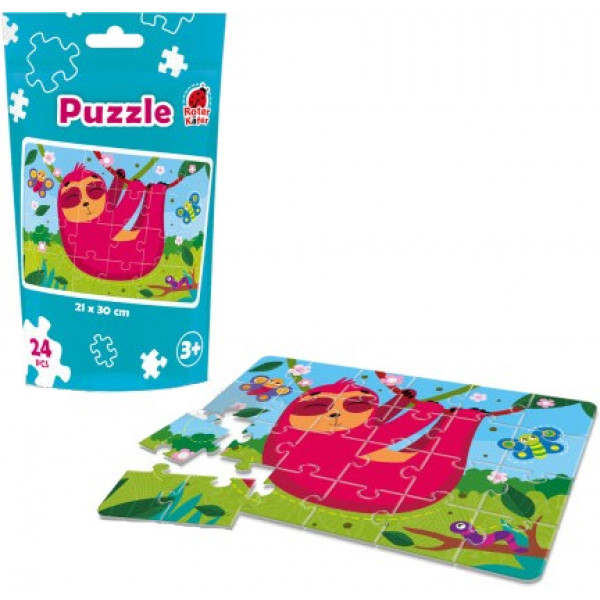 Фото - Пазли (3-4 роки) Roter Kafer Лінивець (RK1130-04) Фото - Пазли (3-4 роки) Roter Kafer Лінивець (RK1130-04)