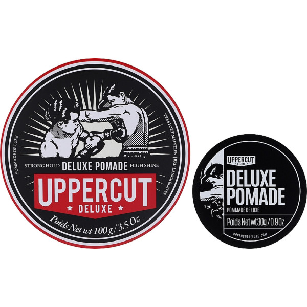 Фото - Подарочный набор для ухода за волосами Uppercut Deluxe Tin&Midi Duo Deluxe Pomade (817891025285)