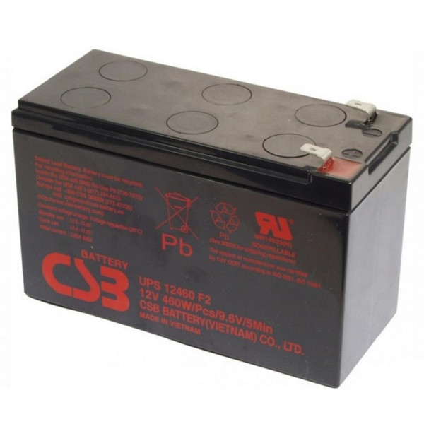 Фото - Аккумулятор для ИБП CSB 12V 9AH (UPS12460)