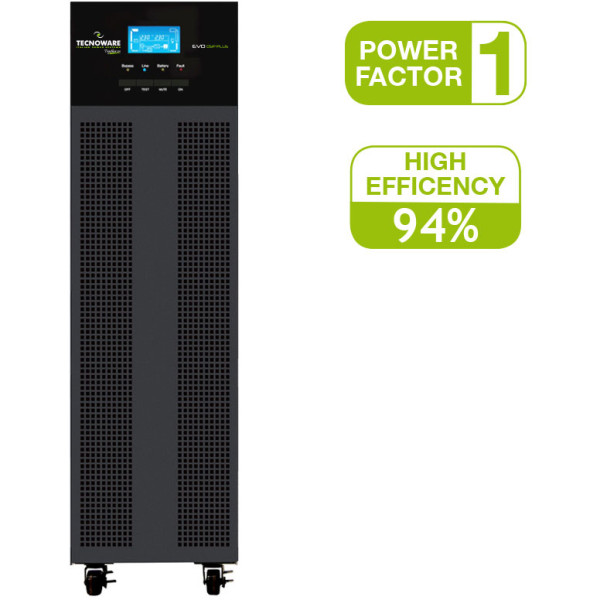 Фото - Джерело безперебійного живлення Tecnoware EVO DSP PLUS 10.0 - PF 0.9 WITHOUT BATTERIES (FGCEVDP10MM2/00)