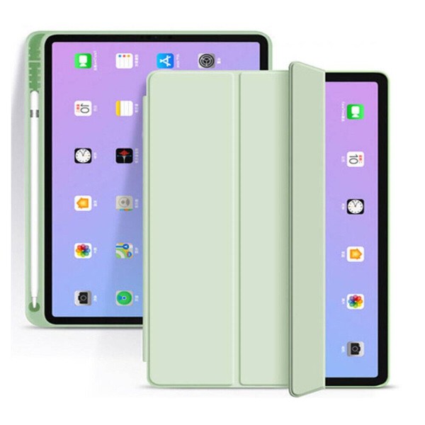 Фото - Чохол для планшету BeCover Tri Fold Soft TPU з кріпленням Apple Pencil for Apple iPad 10.2 2019/2020/2021 Light Green (708458)