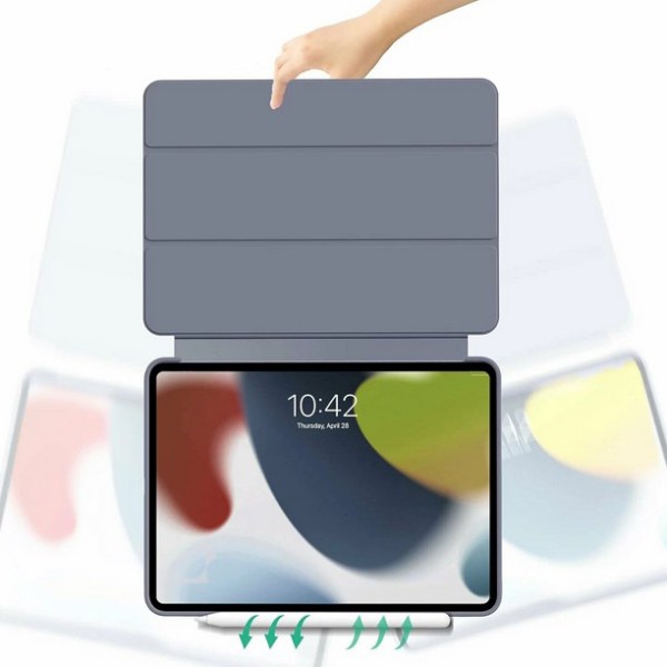 Фото - Чехол для планшета BeCover Tri Fold Soft TPU Silicone for Apple iPad Pro 13'' M4 2024 Purple (711754)