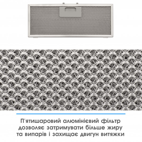 Фото - Вытяжка встраиваемая ELEYUS URBAN 960 LED 52 IS