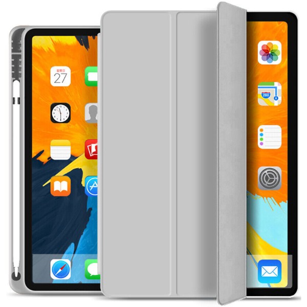 Фото - Чехол для планшета BeCover Tri Fold Soft TPU с креплением for Apple iPad 10.9" (2022/2024)/iPad (А16) 2025 11"" Gray (708461)