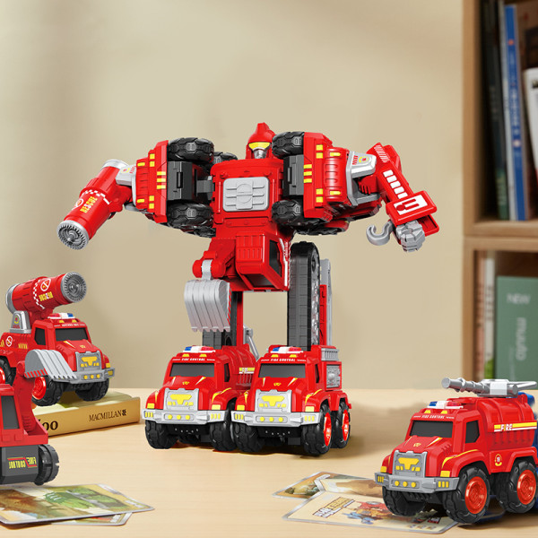 Фото - Робот-трансформер Urmywo Пожарный (0783-370)