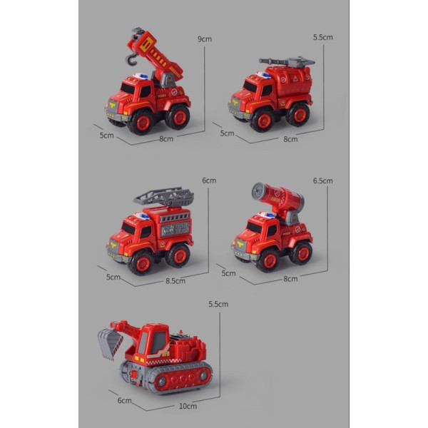 Фото - Робот-трансформер Urmywo Пожарный (0783-370)