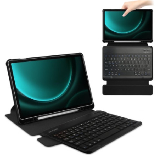 Фото - Чехол-клавиатура для планшета BeCover 360° Rotatable for Samsung Galaxy Tab S9 Plus (SM-X810/SM-X816)/S9 FE Plus (SM-X610/SM-X616) 12.4'' (710392)