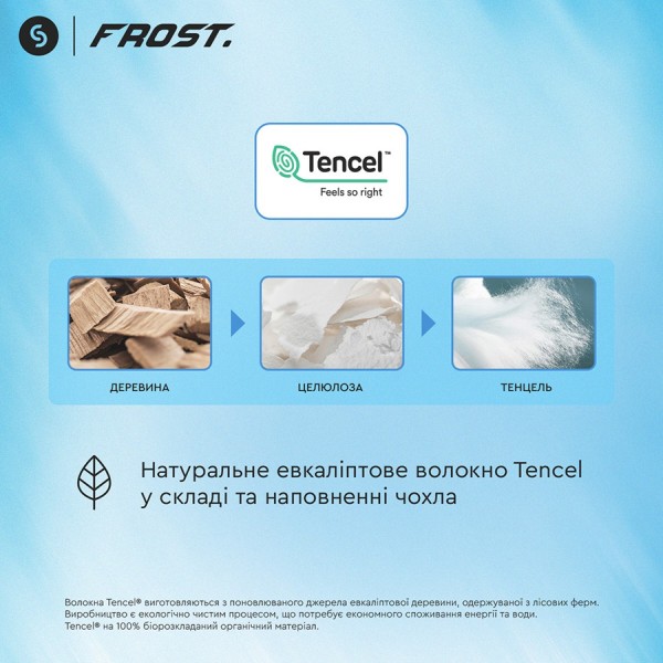 Фото - Подушка ортопедична Sonex гібридна з пам’яттю та ефектом охолодження Frost Curve 50x70 см (SO102468)