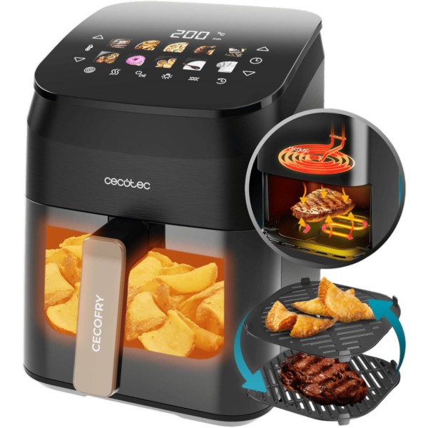 Фото - Мультипечь Cecotec Cecofry&Grill Smokin 4500 (A01 EU01 101134)