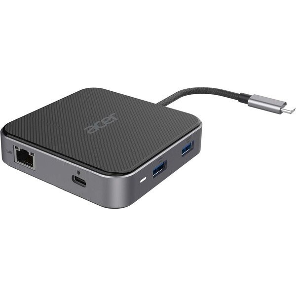 Фото - Хаб USB Acer HDMI DP, 2xUSB3.2 USB-C (HP.DSCAB.013)