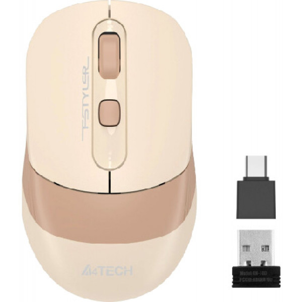 Фото - Миша бездротова A4tech Fstyler FG10CS Air Cafe Latte