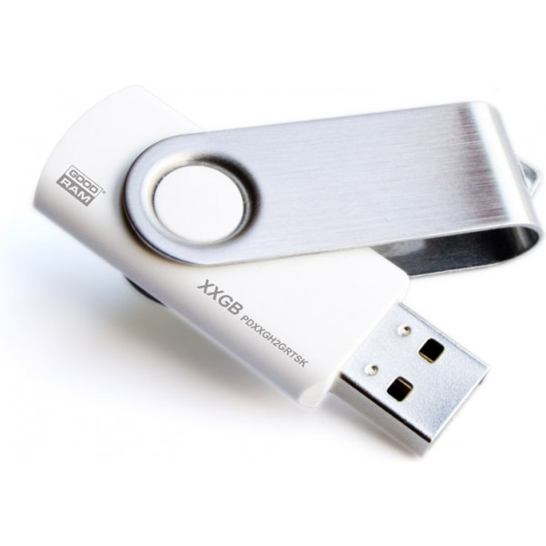 Фото - Флеш USB Goodram UTS2 Twister 16GB USB 2.0 White (UTS2-0160W0R11)