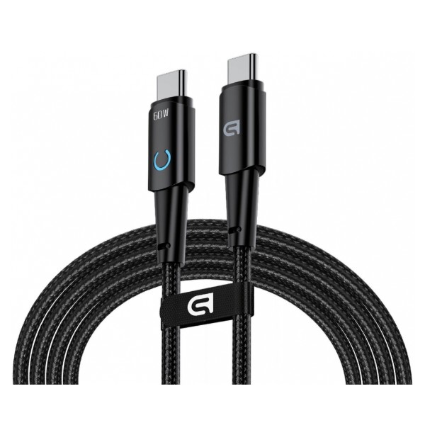 Фото - Кабель Armorstandart AT-C6 USB Type-C to USB Type-C 60W 1,2m Black (ARM75869)