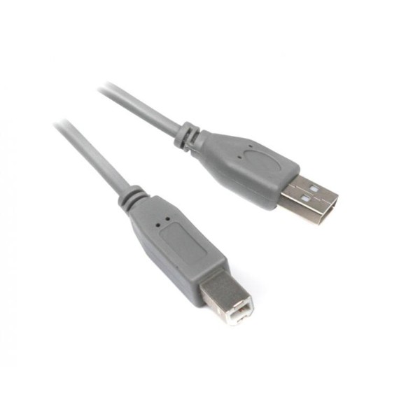 Фото - Кабель USB type A - USB type B Maxxter USB 2.0 AM - USB 2.0 BM Gray 1.8m (U-AMBM-6G) Фото - Кабель USB type A - USB type B Maxxter USB 2.0 AM - USB 2.0 BM Gray 1.8m (U-AMBM-6G)
