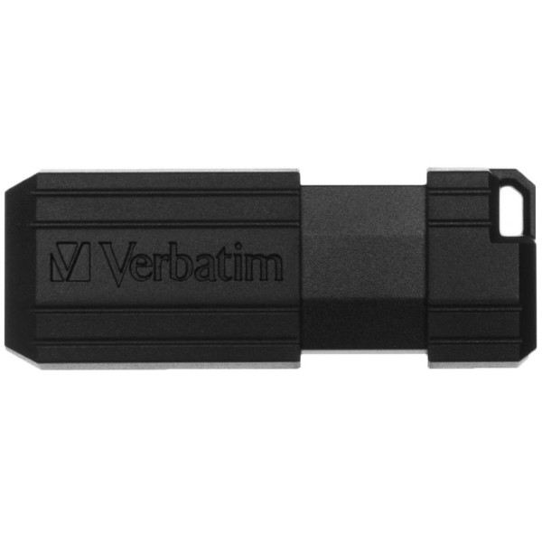 Фото - Флеш USB Verbatim 64GB Store n Go PinStripe Black USB 2.0 (49065)