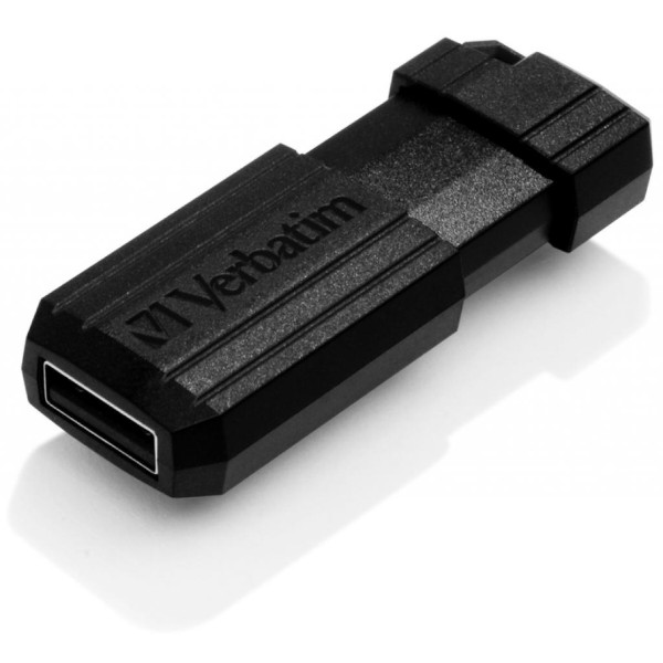 Фото - Флеш USB Verbatim 64GB Store n Go PinStripe Black USB 2.0 (49065)