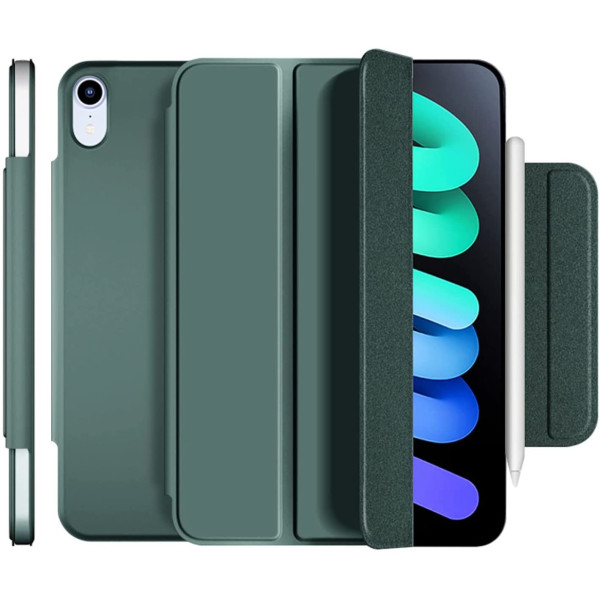 Фото - Чохол для планшету BeCover Magnetic Buckle for Apple iPad mini 6 2021 Dark Green (706826)