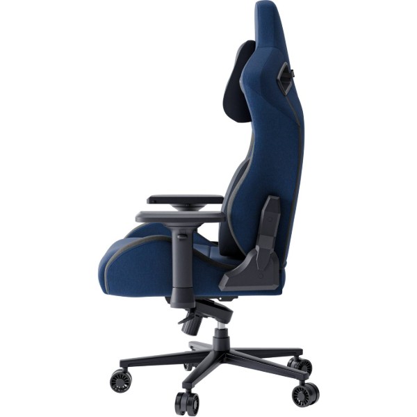 Фото - Крісло для геймерів GamePro Size XL Fabric Dark Blue (GC900DB)