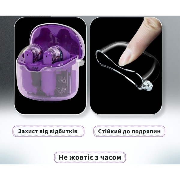 Фото - Чохол для навушників BeCover Soft TPU  for JBL Tune Flex 2 Transparent (714829)