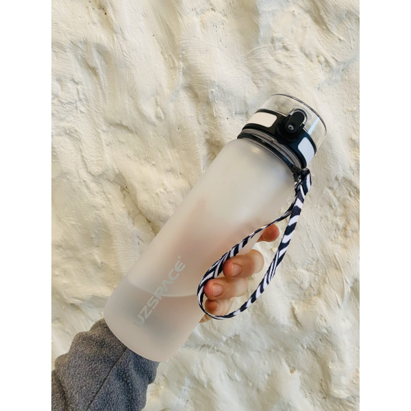 Фото - Пляшка для води UZspace 3053 Frosted 800 мл Прозора