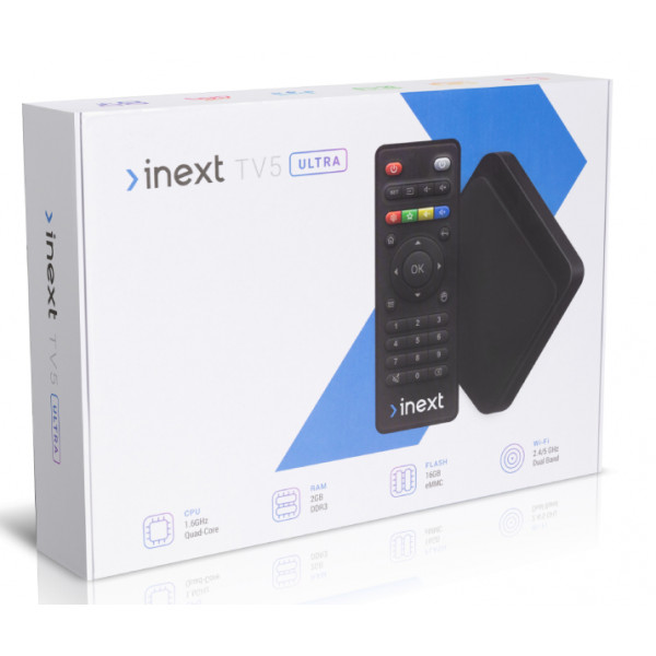 Фото - Стаціонарний медіаплеєр iNeXT TV5 Ultra
