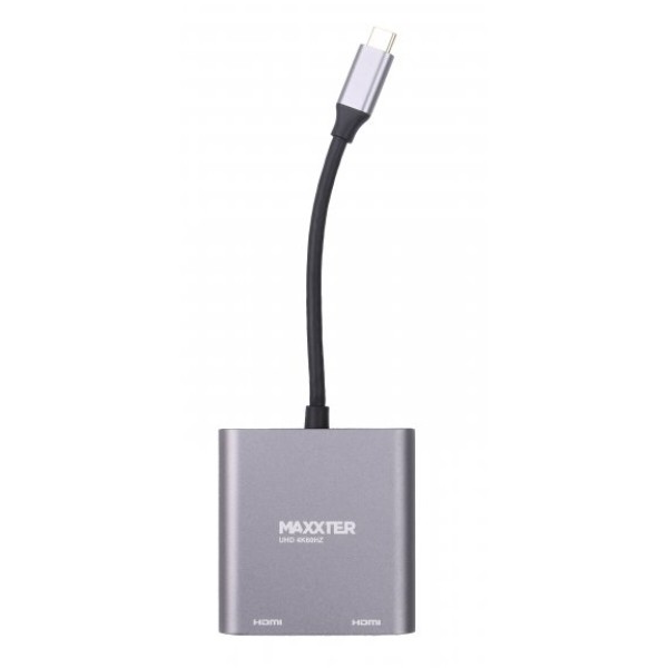 Фото - Переходник Maxxter USB-C на 2 HDMI (V-CM-2HDMI)