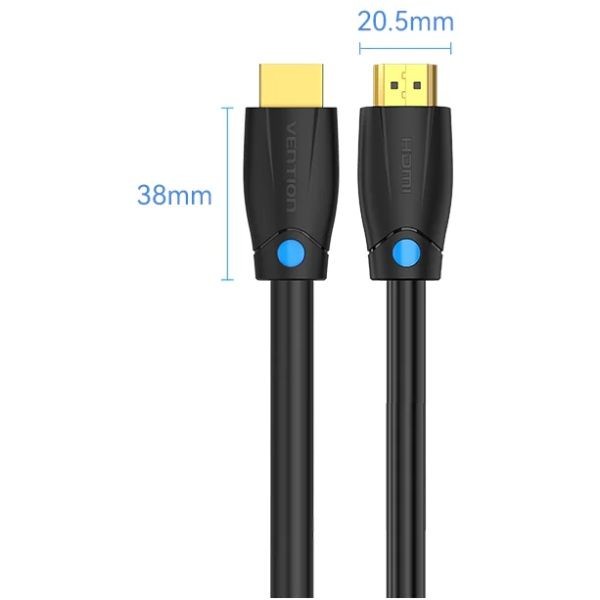 Фото - Кабель HDMI Vention HDMI M - M 5.0 м V2.0 Engineering 4K PVC Black (AAMBJ)