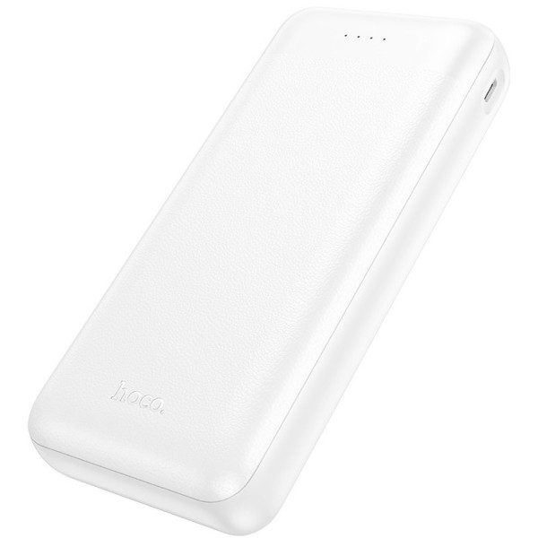 Фото - Батарея мобильная HOCO J153A Stability 10W 20000 mAh White (715101)