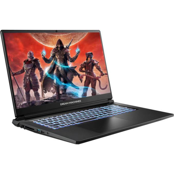 Фото - Ноутбук игровой Dream Machines RT5060-17 (RT5060-17UA25) Black