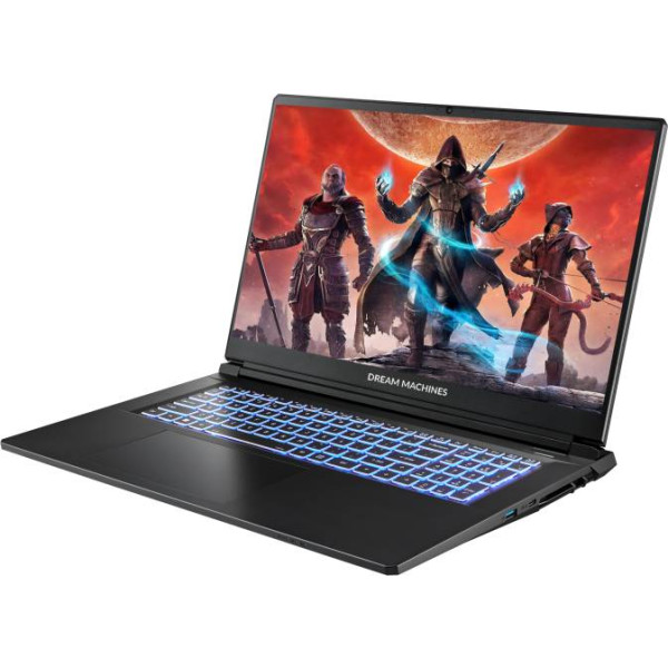 Фото - Ноутбук игровой Dream Machines RT5060-17 (RT5060-17UA25) Black