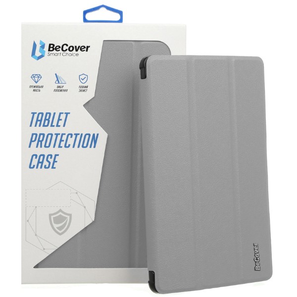 Фото - Чохол для планшету BeCover Direct Charge Pen з кріпленням Apple Pencil for Apple iPad Mini 7 2024 Gray (712461)