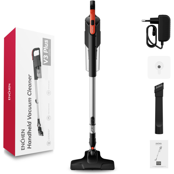 Фото - Пилосос ручний для дому Enchen Vacuum Cleaner V3 Plus Black