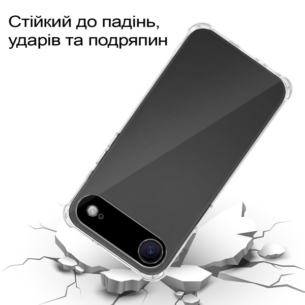 Фото - Чохол для смартфону BeCover Anti-Shock for Apple iPhone 17 Air Clear (713795)