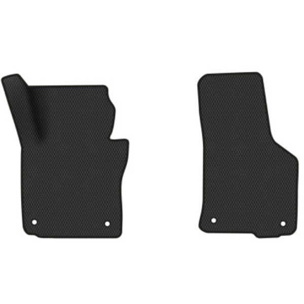 Фото - Коврики из экокожи в салон авто передние EVAtech для Octavia A5 (AT, 4 clips) Skoda 2004-2013 2 поколение Combi EU (SK12155AE2AV4BBB)