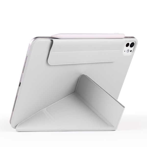 Фото - Чехол для планшета BeCover Ultra Slim Origami Magnetic с креплением Apple iPad Pro 11" M4 2024 Gray (712962)