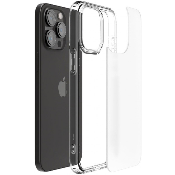 Фото - Чохол для смартфону Spigen for Apple iPhone 15 Pro Max Ultra Hybrid, Frost Clear (ACS06567)