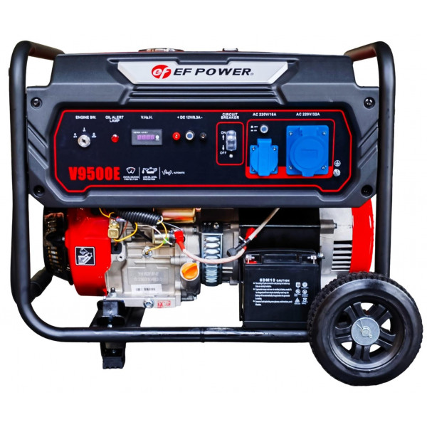 Фото - Генератор бензиновий EF POWER V9500Е (un588)