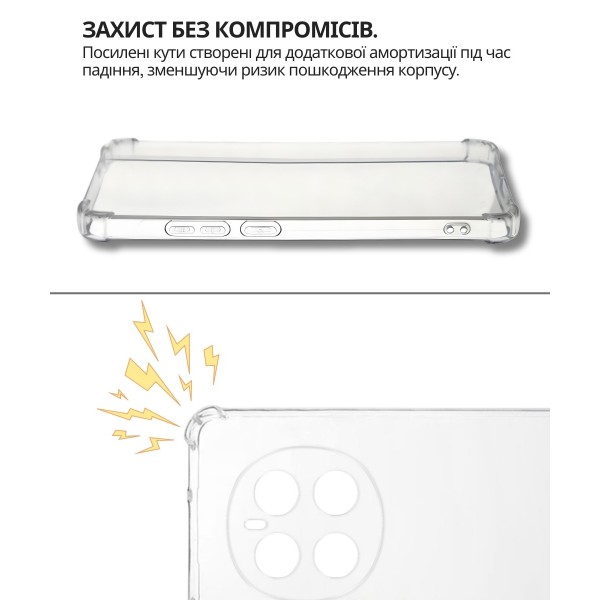 Фото - Чехол для смартфона BeCover Anti-Shock for Honor Magic7 Pro Clear (714713)