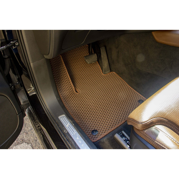 Фото - Килимки ворсові в салон авто EVAtech Premium для Volvo XC90 5 seats Restyling 2020 2 покоління SUV EU чорний кант (VV33703CVK5VL8VPB)