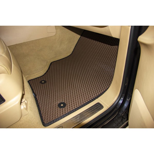 Фото - Коврики из экокожи в салон авто EVAtech ECO для Touareg (7L) Restyling Volkswagen 2006-2010 1 поколение SUV EU (VW11897CB5AV8BBB)