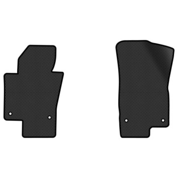 Фото - Коврики из экокожи в салон авто передние EVAtech для Passat (B6) (with armrest) Volkswagen 2005-2010 6 поколение Combi EU VW3263AH2AV4BBB
