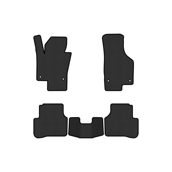 Фото - Килимки з екошкіри в салон авто EVAtech ECO для Passat (B6) (with armrest) Volkswagen 2005-2010 6 покоління Combi EU VW3263CL5AV4BBB