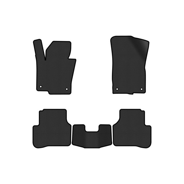Фото - Коврики из экокожи в салон авто EVAtech ECO для Passat (B6) (with armrest) Volkswagen 2005-2010 6 поколение Combi EU VW3263CN5AV4BBB