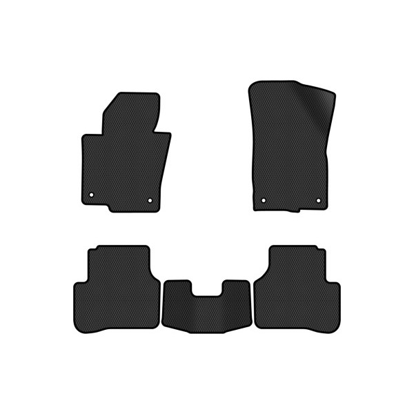 Фото - Килимки з екошкіри в салон авто EVAtech ECO для Passat (B6) (with armrest) Volkswagen 2005-2010 6 покоління Combi EU VW3263CP5AV4BBB