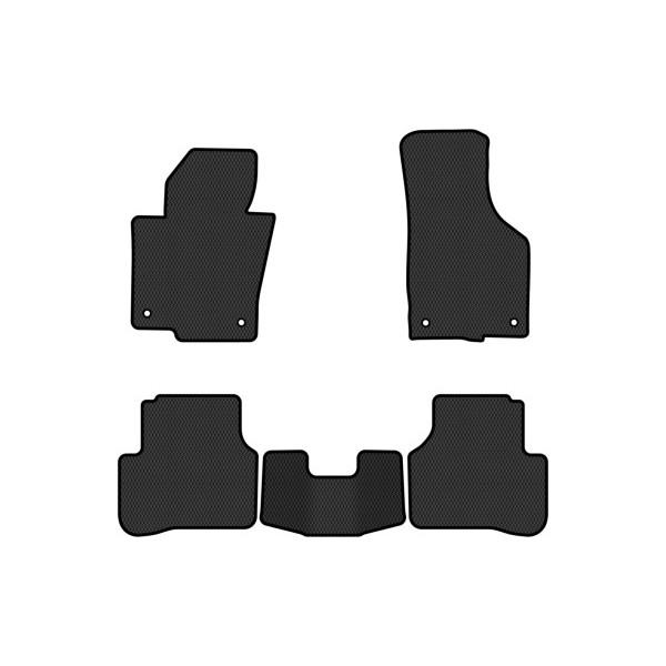 Фото - Коврики из экокожи в салон авто EVAtech ECO для Passat (B6) (with armrest) Volkswagen 2005-2010 6 поколение Combi EU VW3263CS5AV4BBB