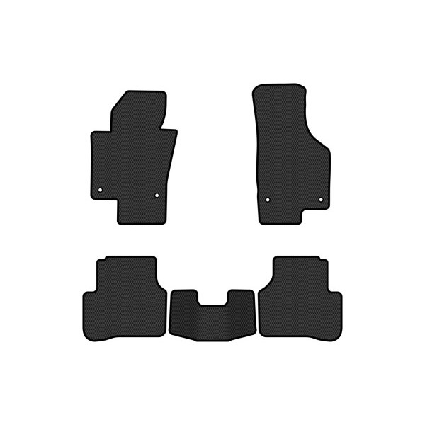 Фото - Коврики из экокожи в салон авто EVAtech ECO для Passat (B6) (with armrest) Volkswagen 2005-2010 6 поколение Sedan EU VW3264CM5AV4BBB