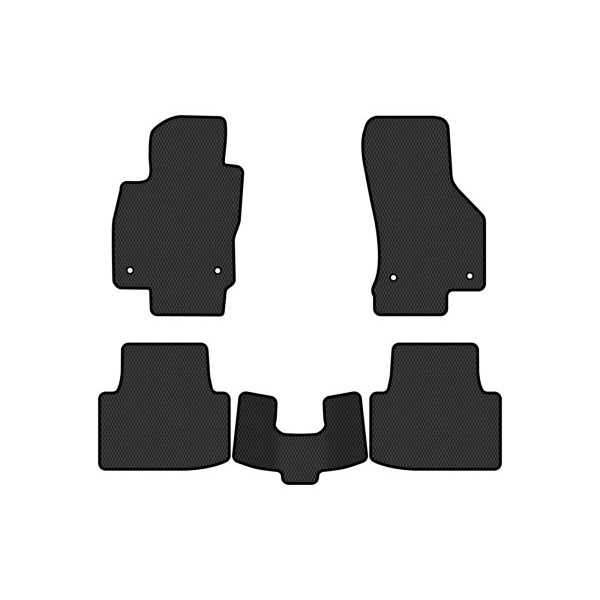 Фото - Коврики из экокожи в салон авто EVAtech ECO для Passat (B8) Volkswagen 2014-2019 8 поколение Sedan EU VW3265CG5AV4BBLB